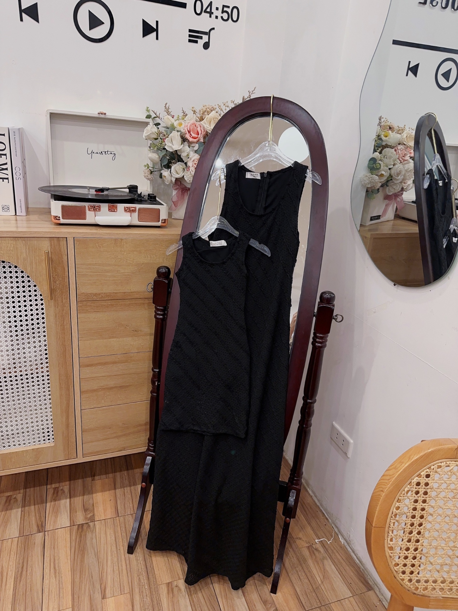 Bg530- vay body mẹ con hàng shop
