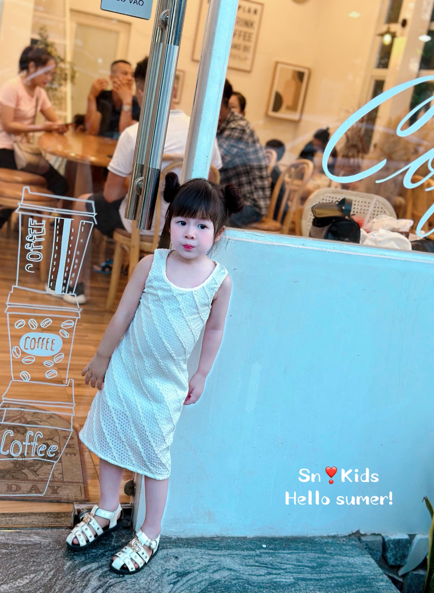 Bg530- vay body mẹ con hàng shop