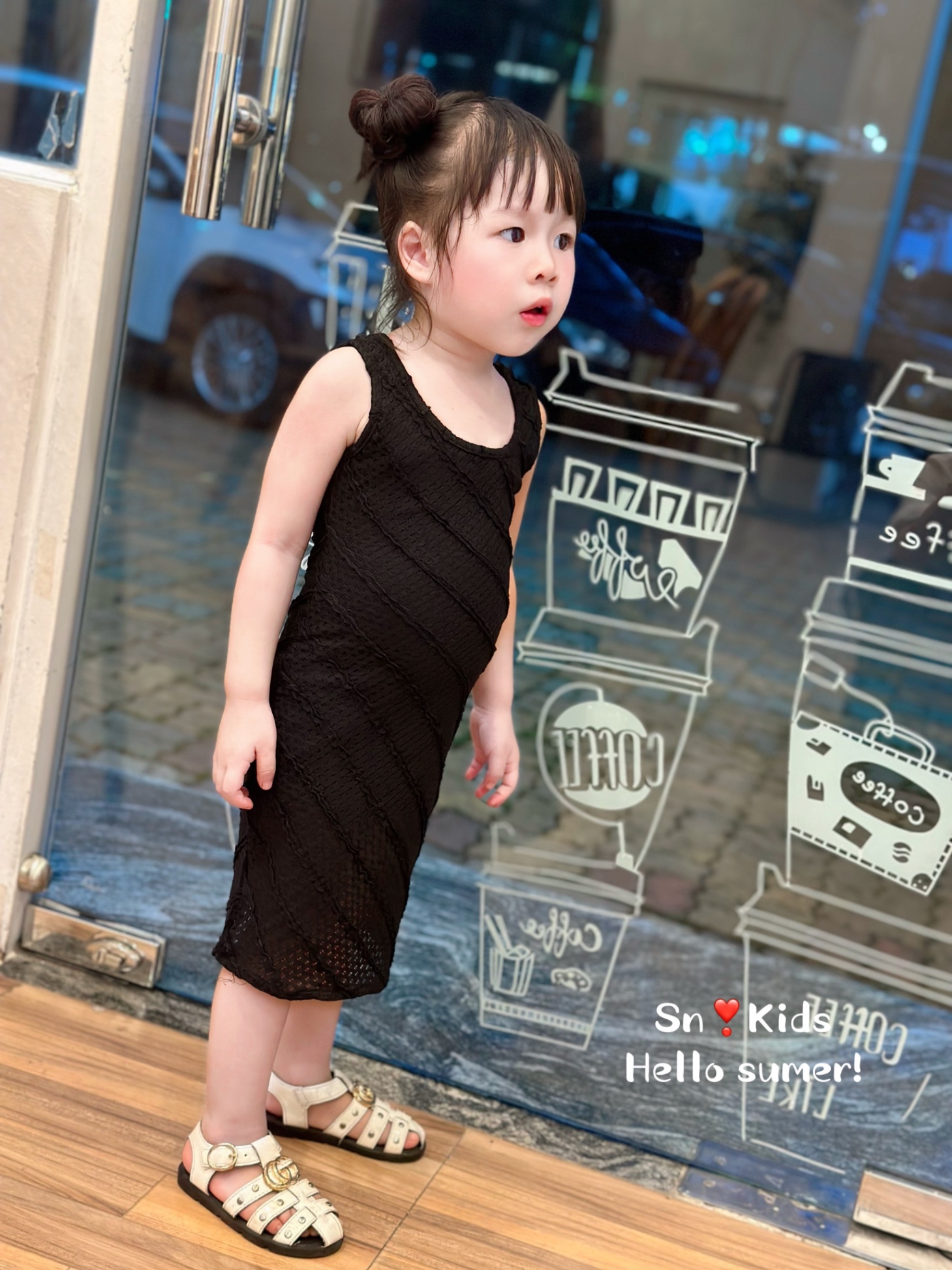 Bg530- vay body mẹ con hàng shop