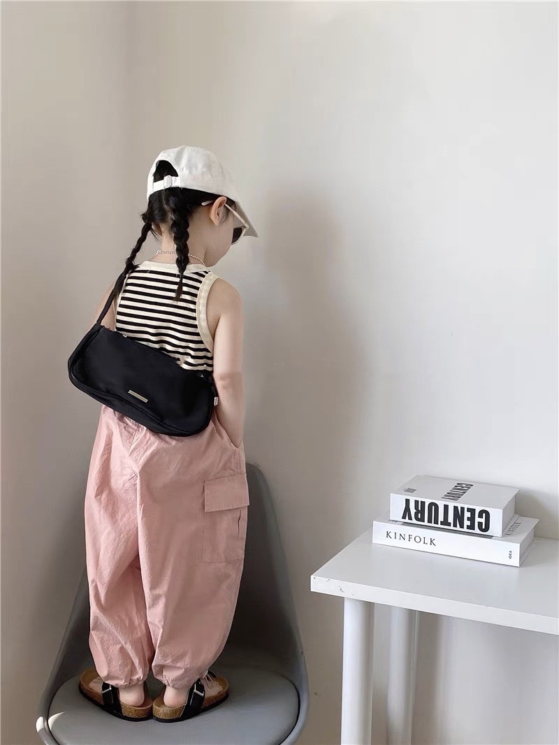 Bg686- BỘ ÁO KẺ QUẦN HIPHOP CHO BÉ