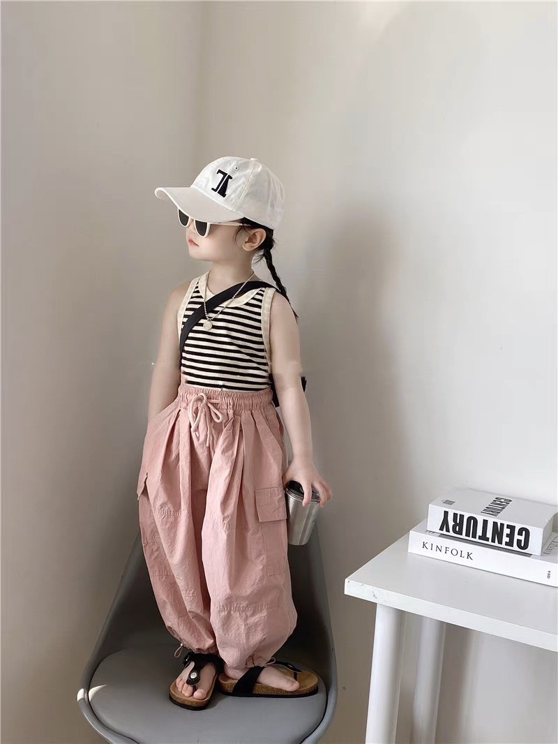 Bg686- BỘ ÁO KẺ QUẦN HIPHOP CHO BÉ