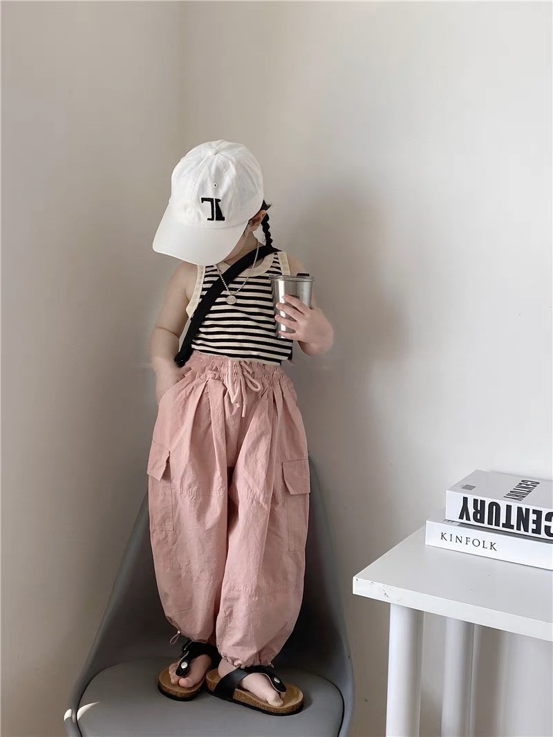 Bg686- BỘ ÁO KẺ QUẦN HIPHOP CHO BÉ