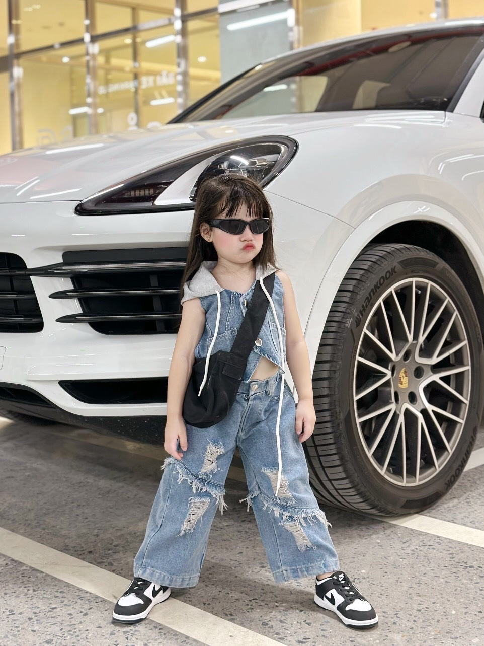 Bg710 SÉT BỘ BÒ MŨ CROP CHO BÉ