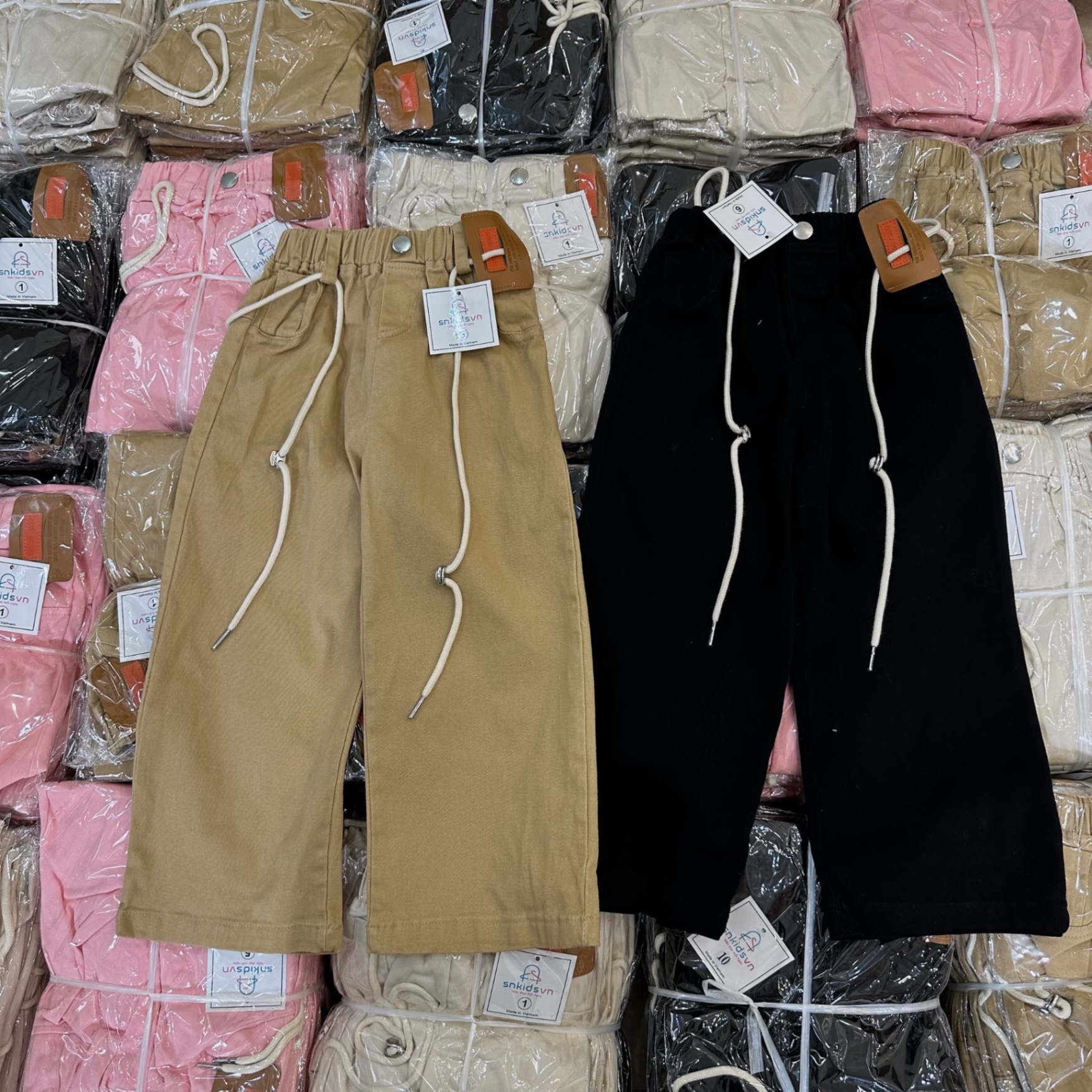 Quần kaki xuông sn cho bé