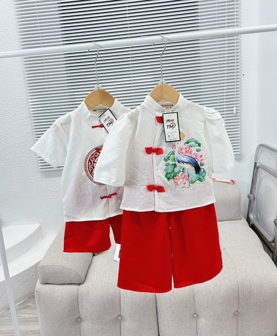 Sét bộ hán phục các tân cho bé