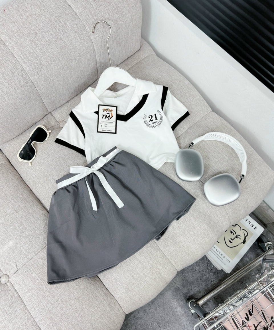 Sét áo croptop số 21 cv cho bé