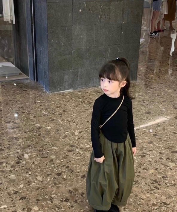 Sét áo đuôi tôm quần rêu hộp cho bé