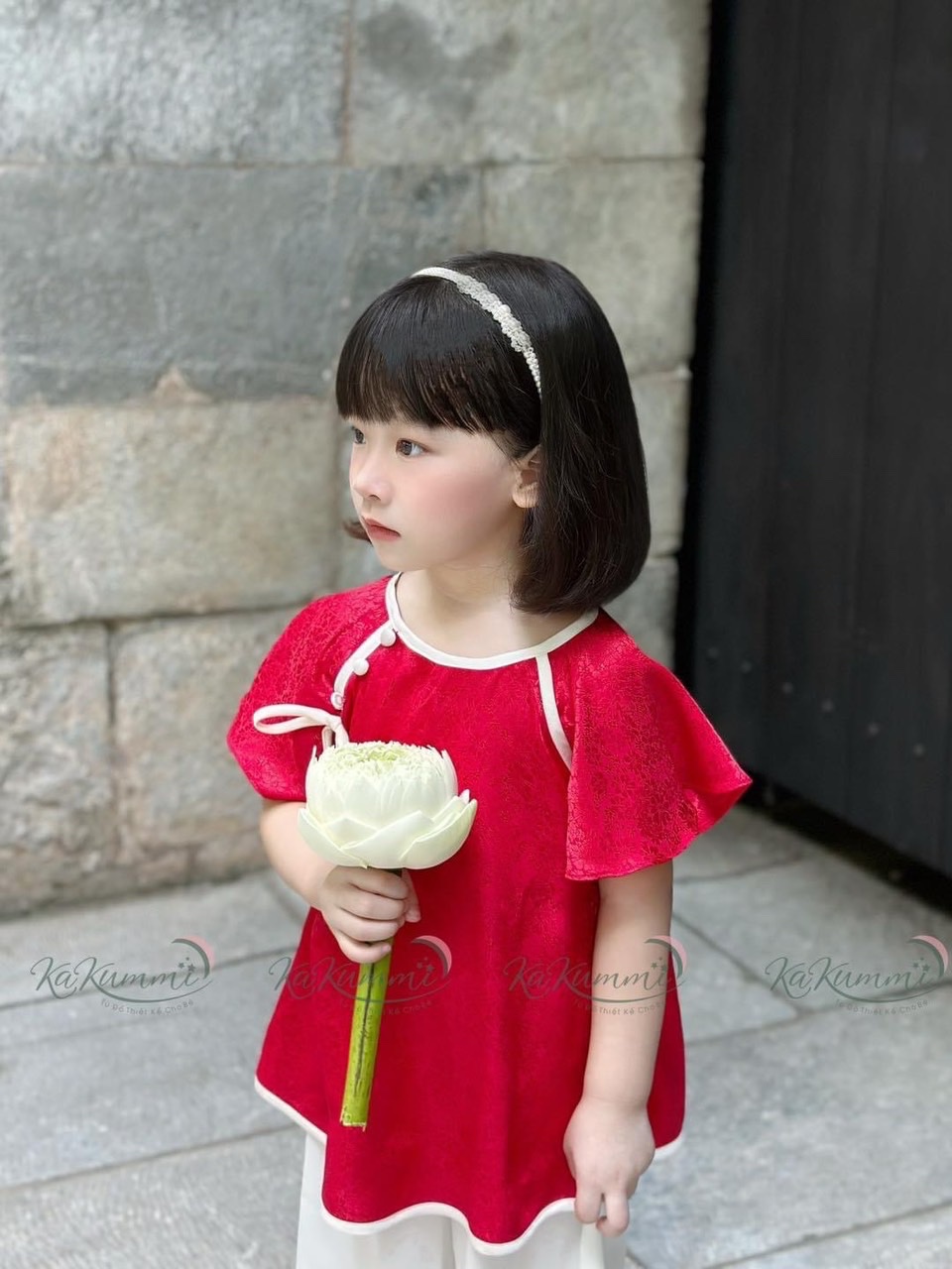 Sét bộ bà ba tay xoè bé gái