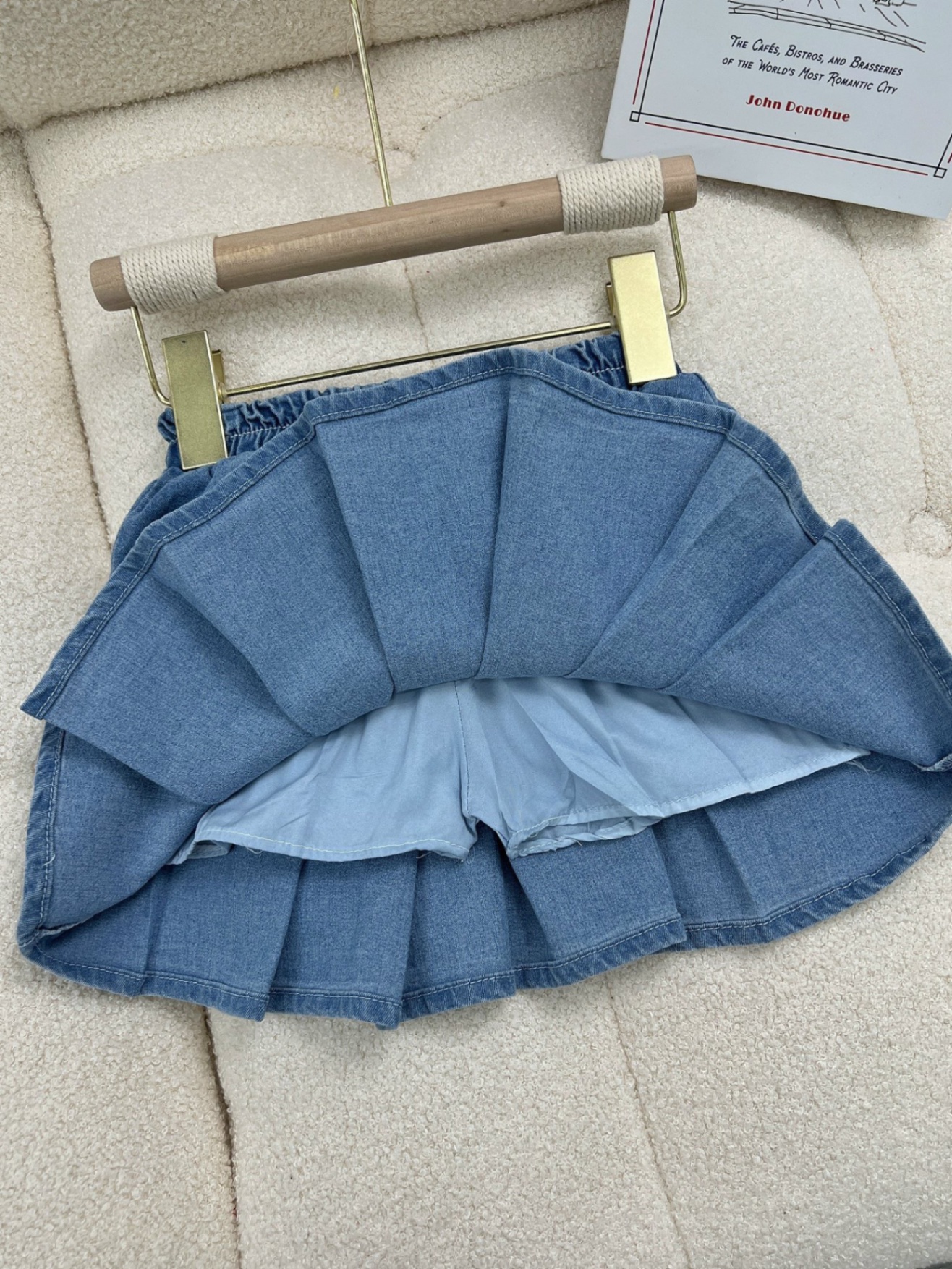 bộ bò cổ sen đậm nhạt cho bé