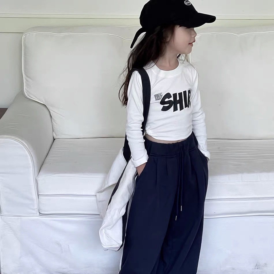Sét bộ áo shir quần ống xuông cho bé