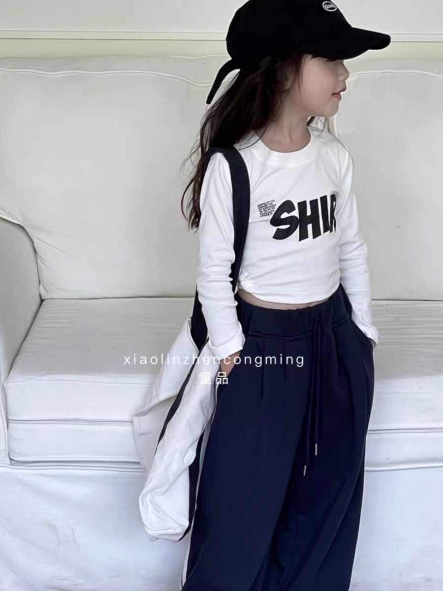 Sét bộ áo shir quần ống xuông cho bé
