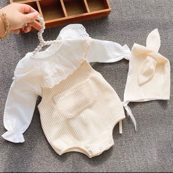L2 SÉT BODY 3 CHI TIẾT CỔ TRÒN CHO BÉ