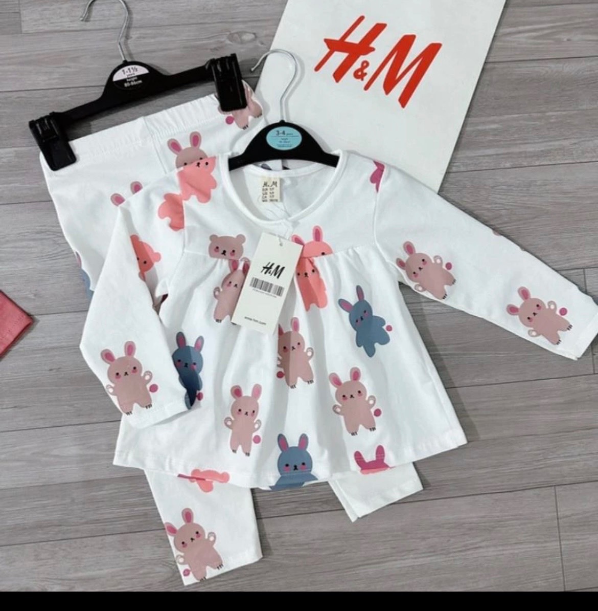 Combo 2 bộ baby doll vnxk bé gái