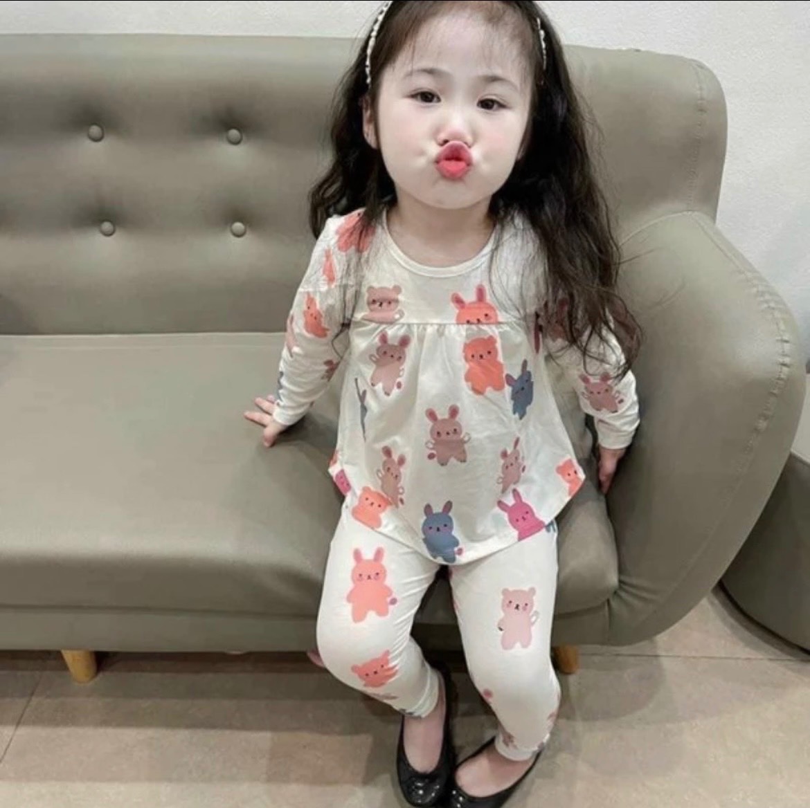 Combo 2 bộ baby doll vnxk bé gái