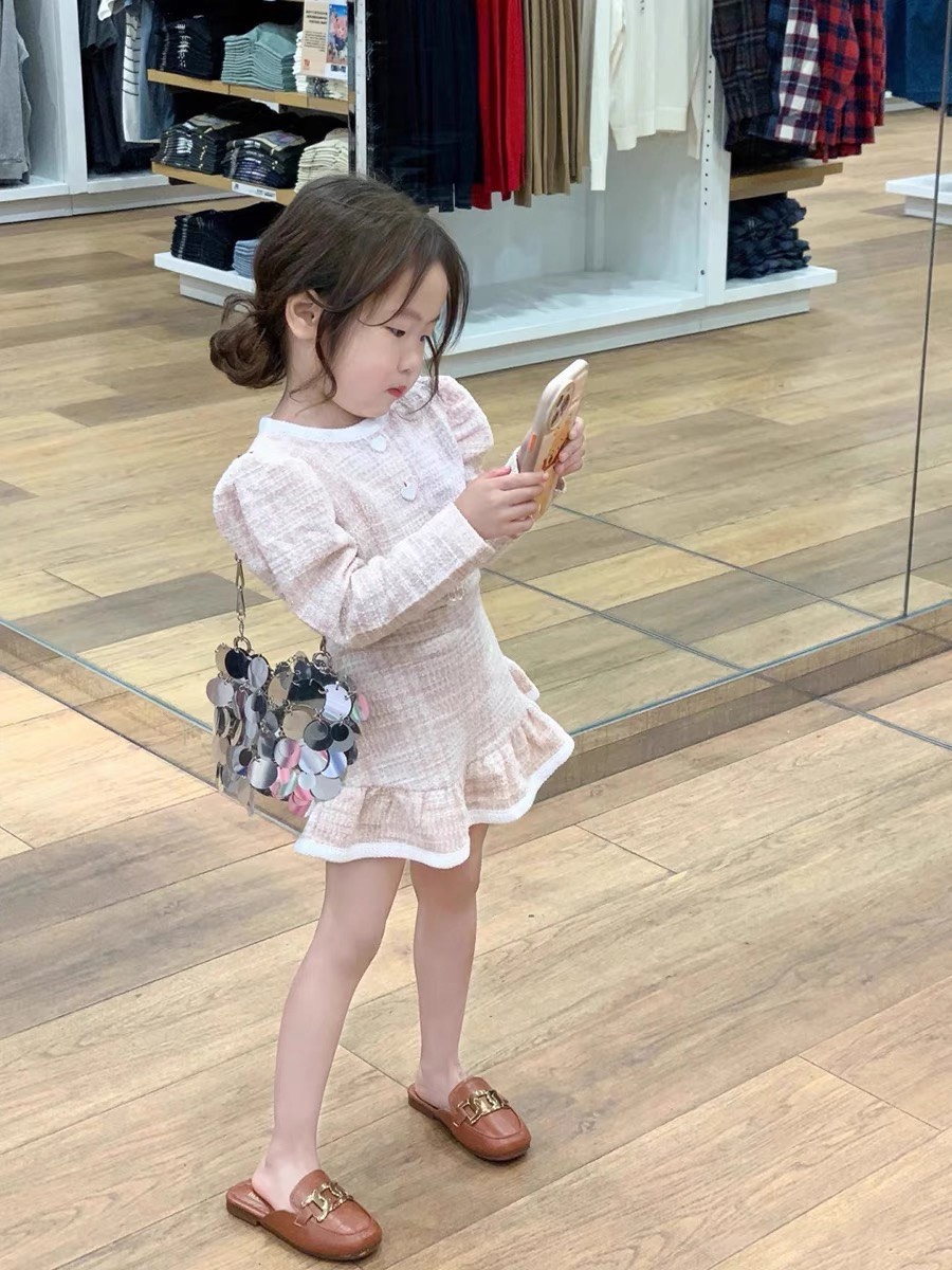 Sét dạ hồng phấn cho bé