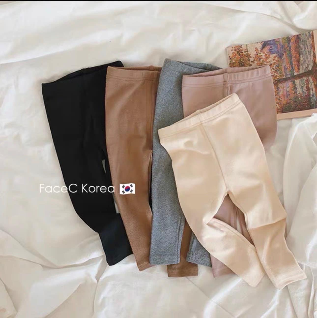 Sét 5q legging zip vnxk cho bé