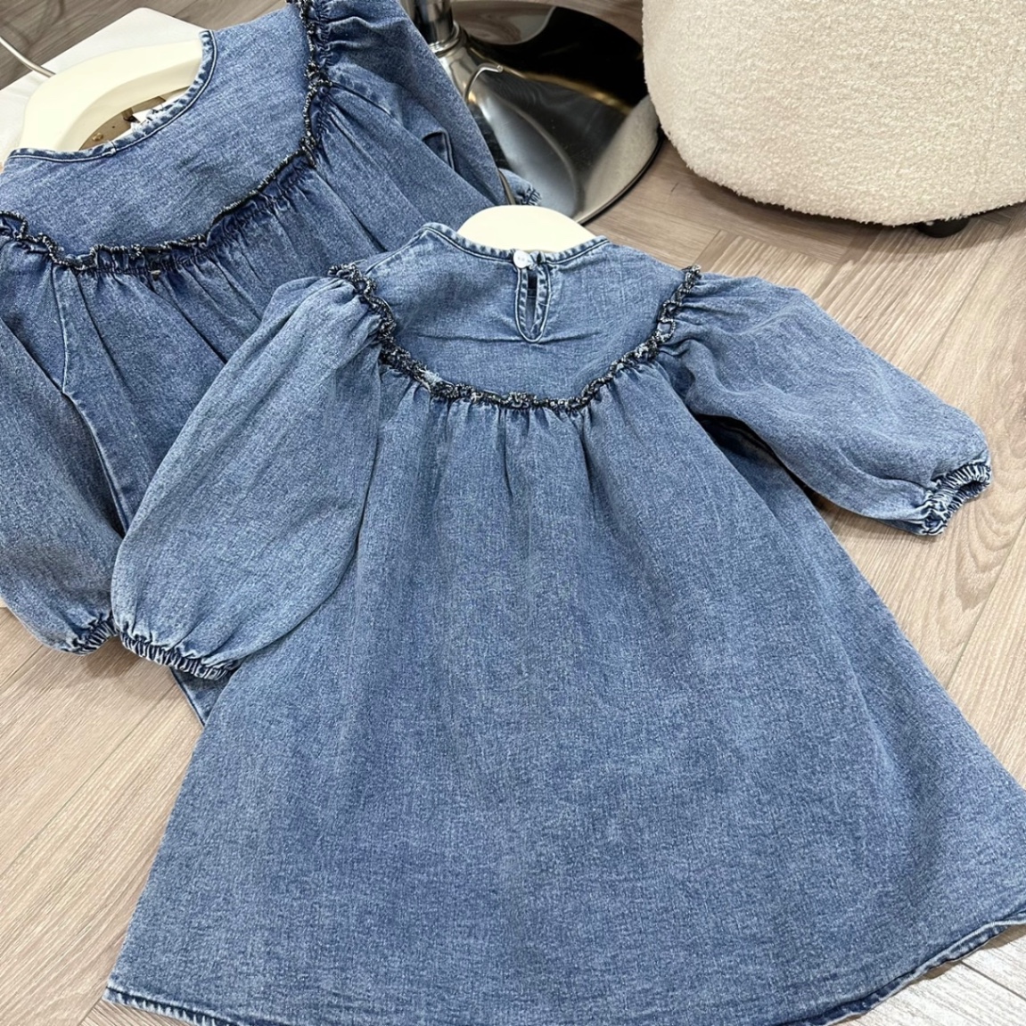 L2VÁY BÒ BABYDOLL SN CHO BÉ