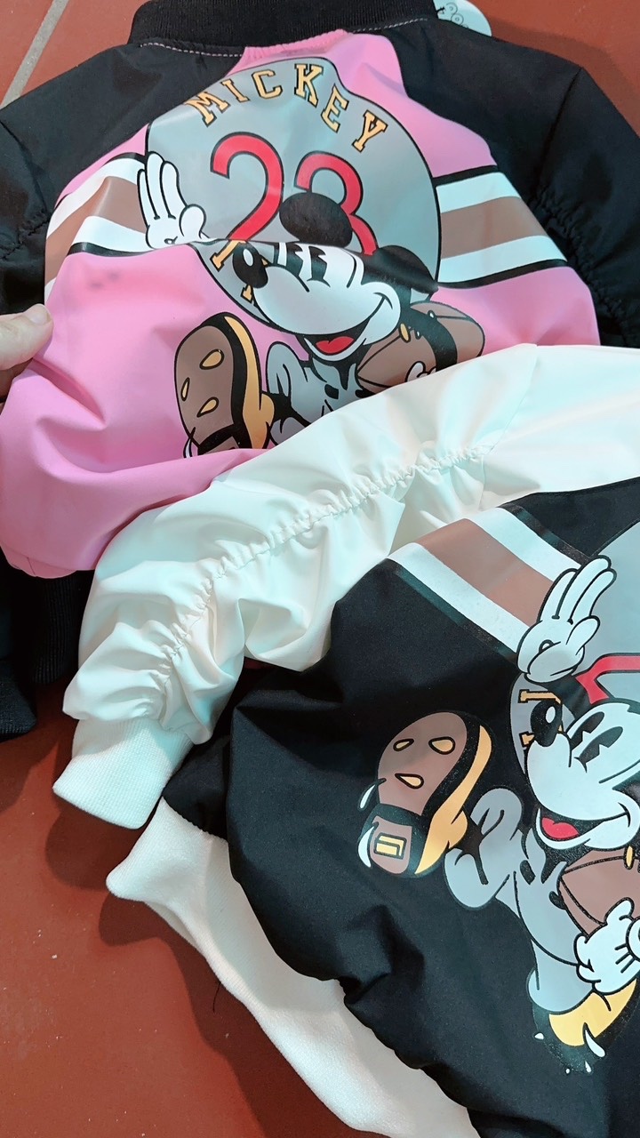 Áo gió micky cho bé