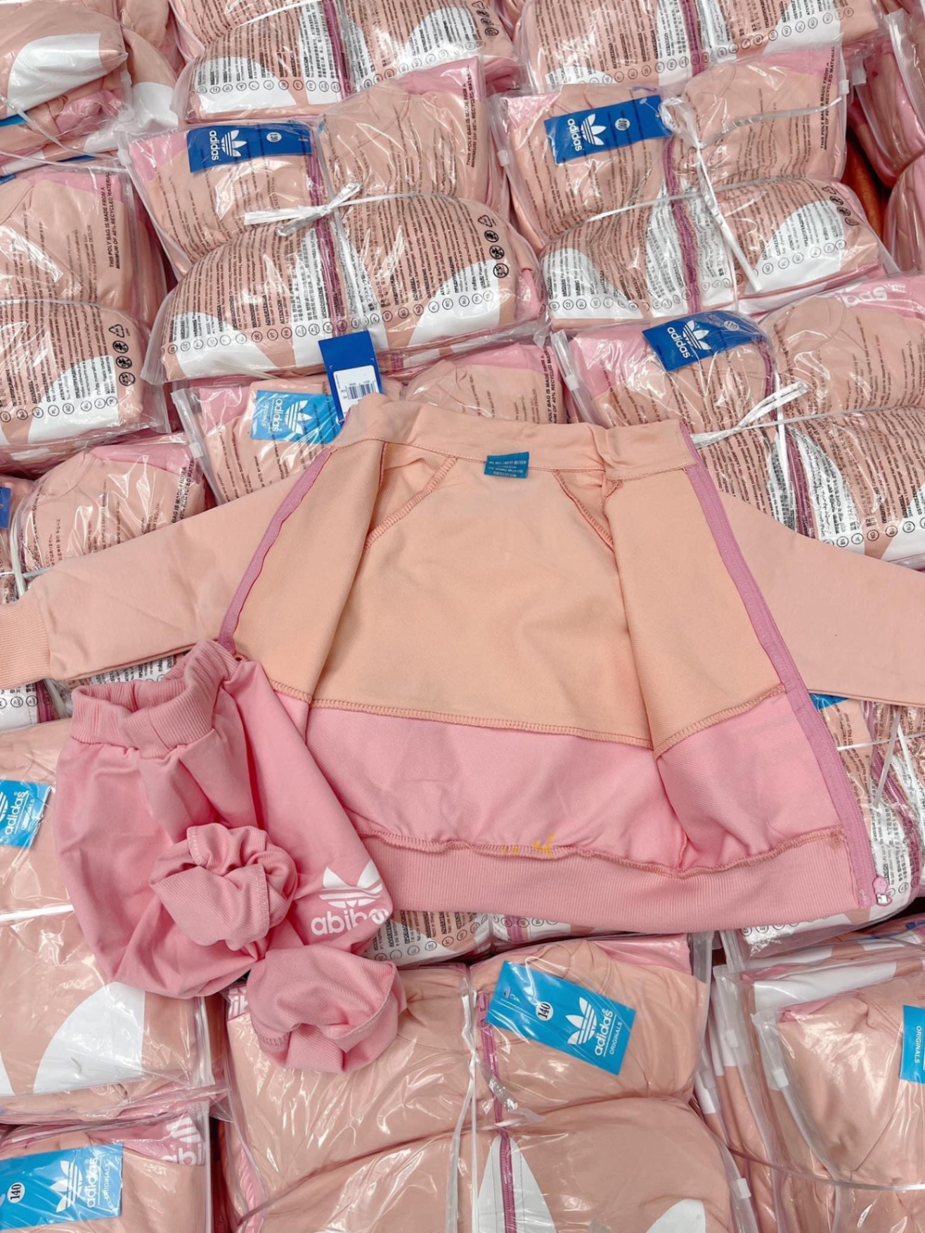 Bg813- bộ đas hồng cam cho bé (9-45kg)