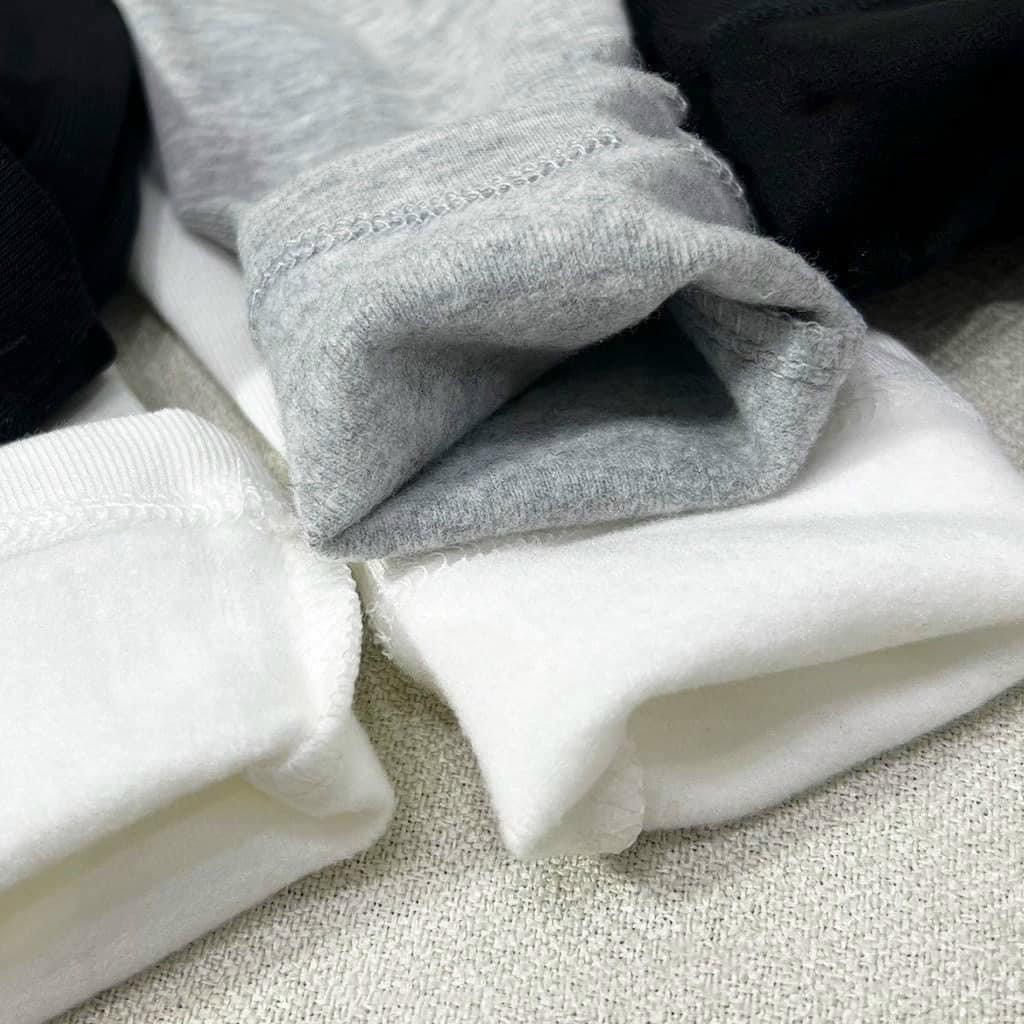 Bg819- sét 3 quần legging zip lót bông cho bé