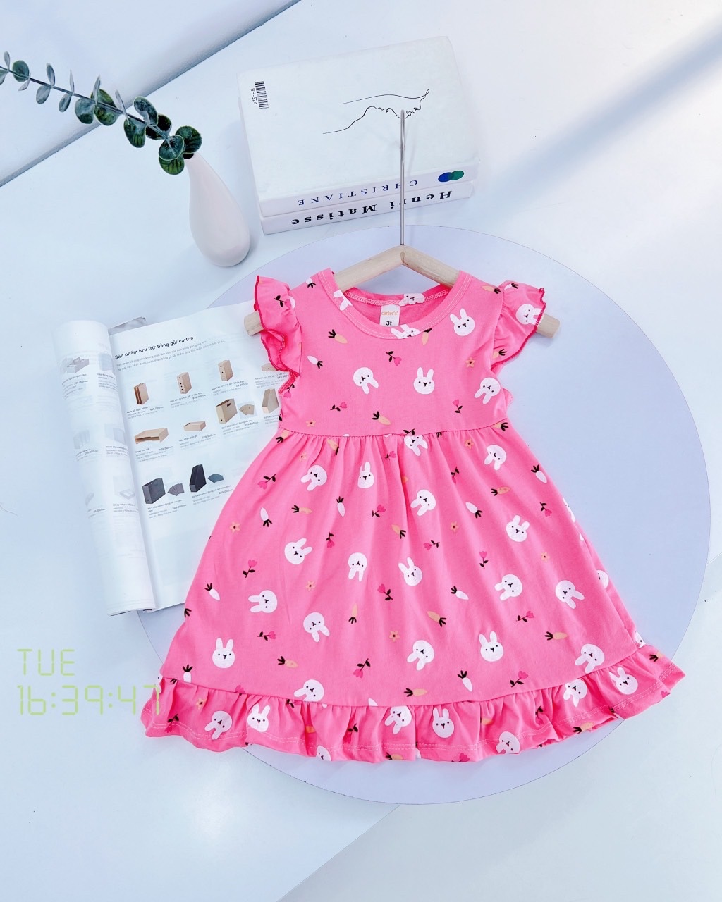 Sét 3 váy cánh tiên xuất dư cho bé
