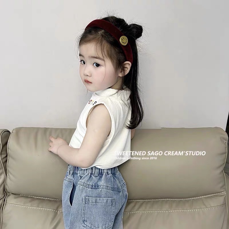 Sét áo valeria quần bò xuông bé gái