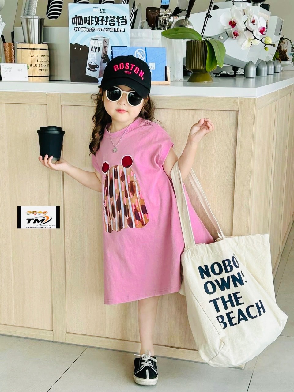 Sét 2 váy xương rồng xuông bé gái