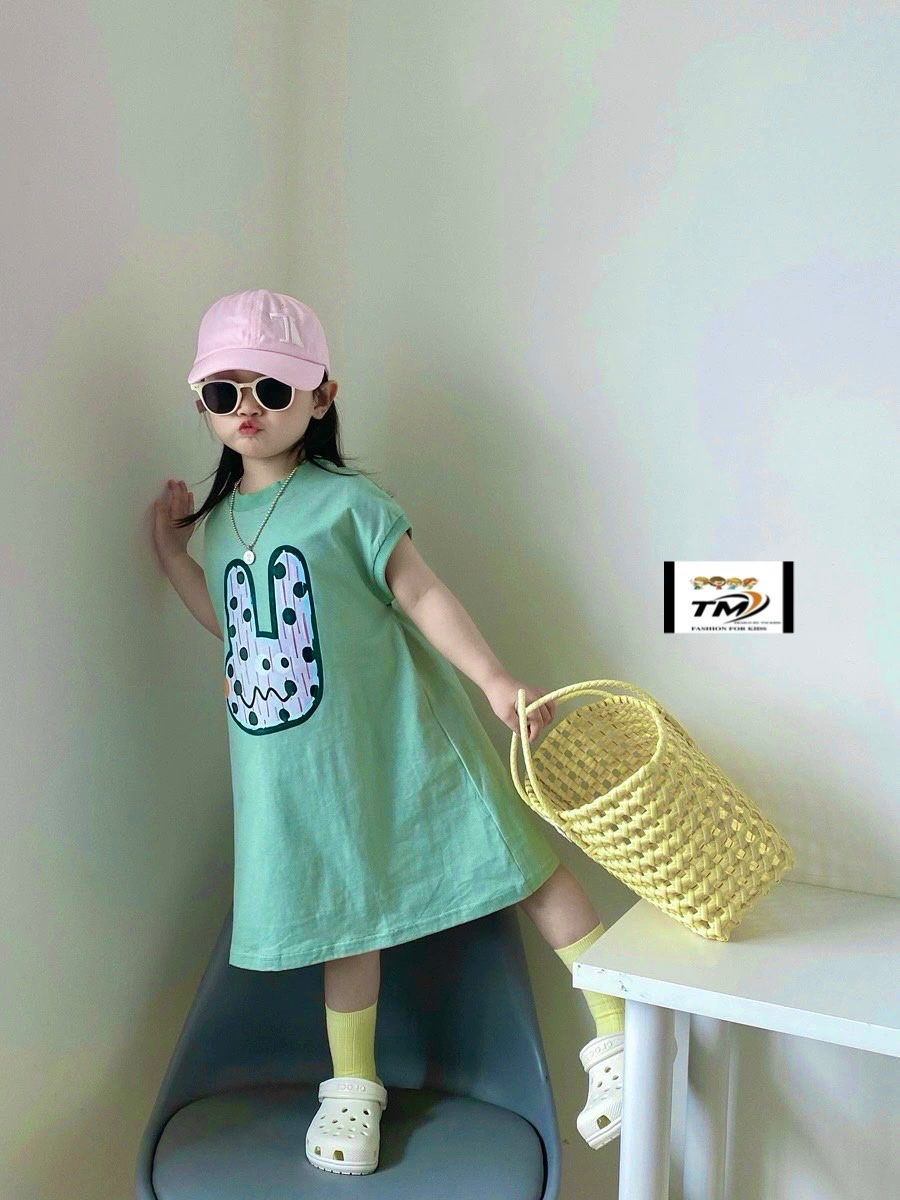 Sét 2 váy xương rồng xuông bé gái