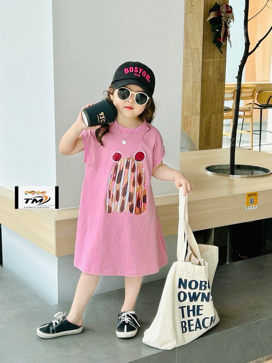 Sét 2 váy xương rồng xuông bé gái