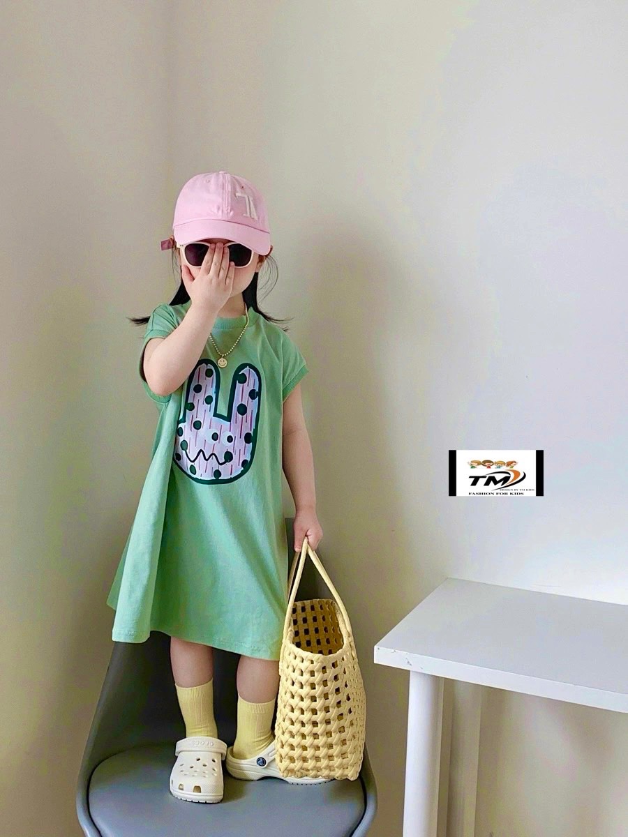 Sét 2 váy xương rồng xuông bé gái