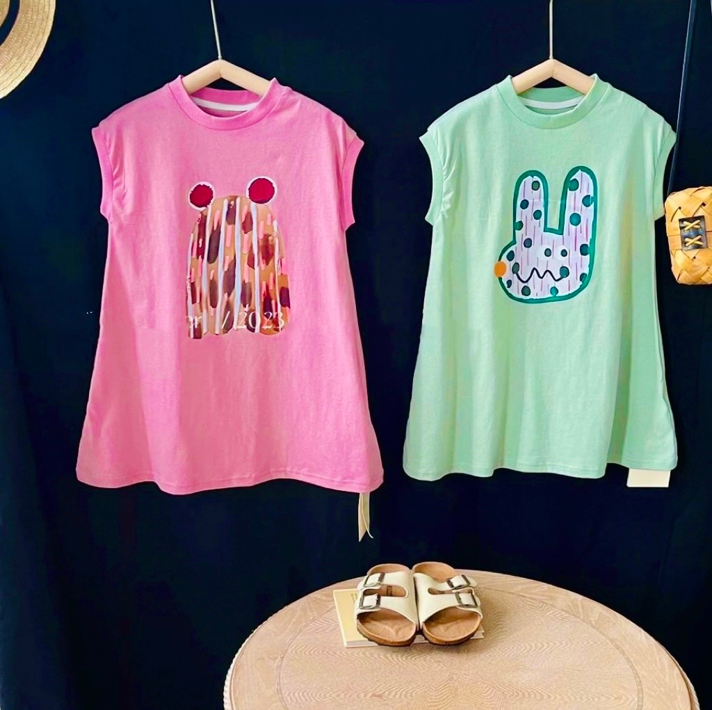 Sét 2 váy xương rồng xuông bé gái