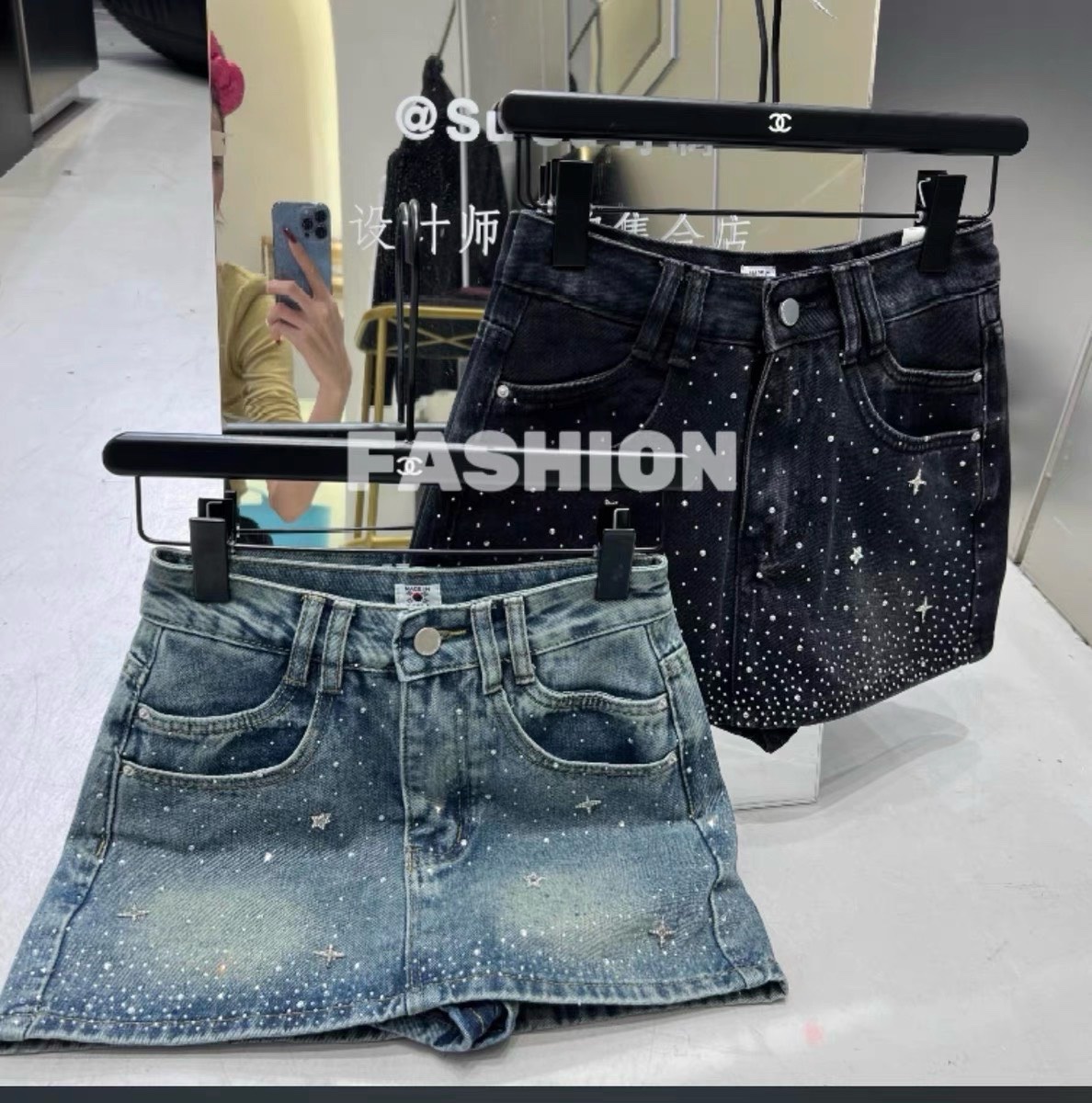 Bộ áo dì o croptop viền đá cv bò bé gái