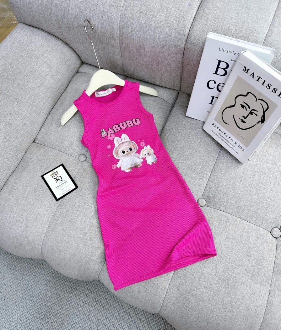 Sét váy body labubu bé gái