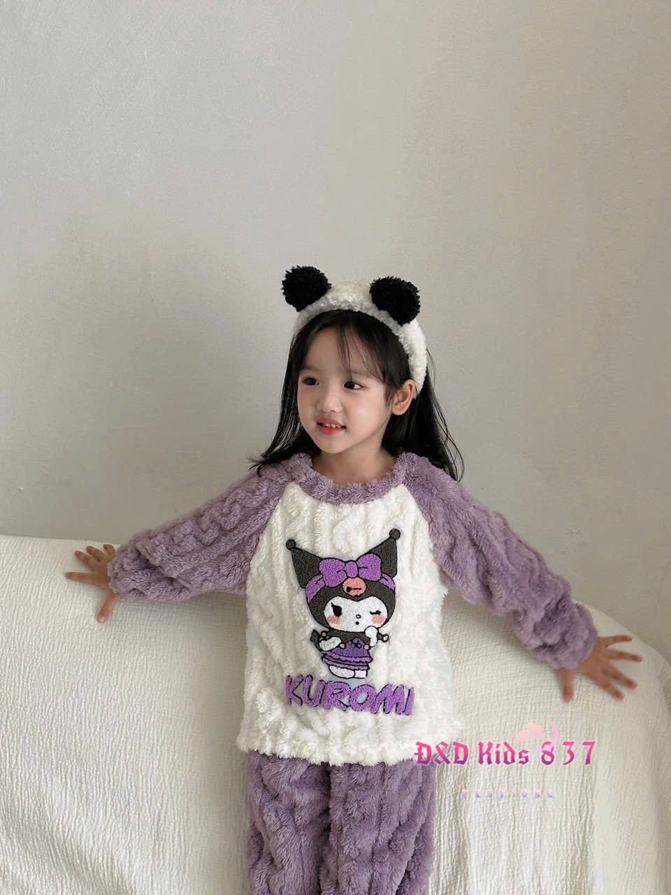 Bộ lông mềm hình cho bé trai gái