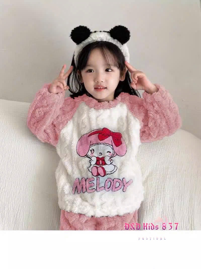 Bộ lông mềm hình cho bé trai gái