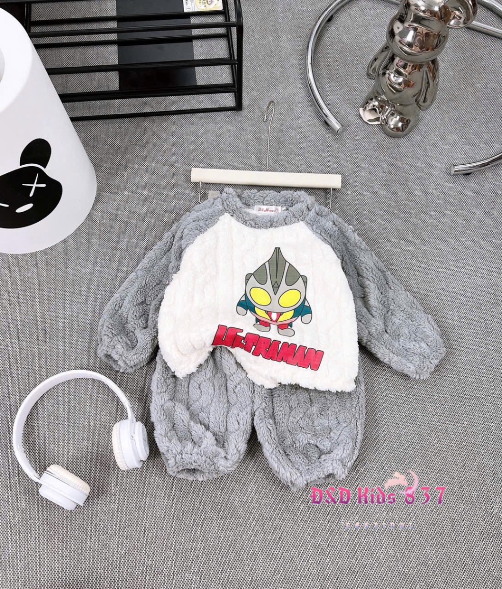 Bộ lông mềm hình cho bé trai gái