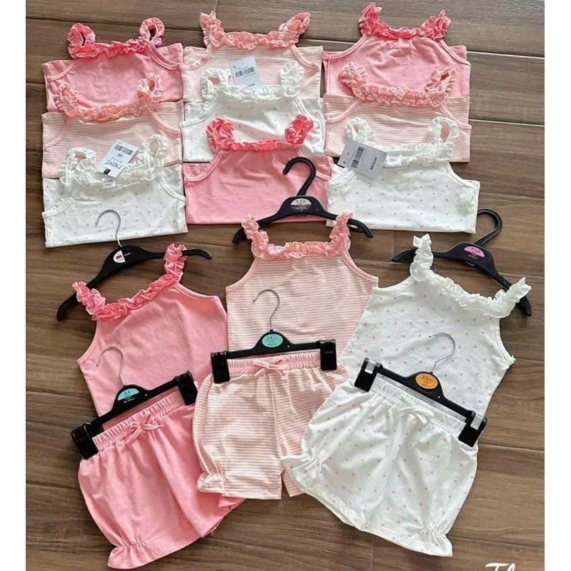 Sét 3 bộ 2 dây bèo bé gái