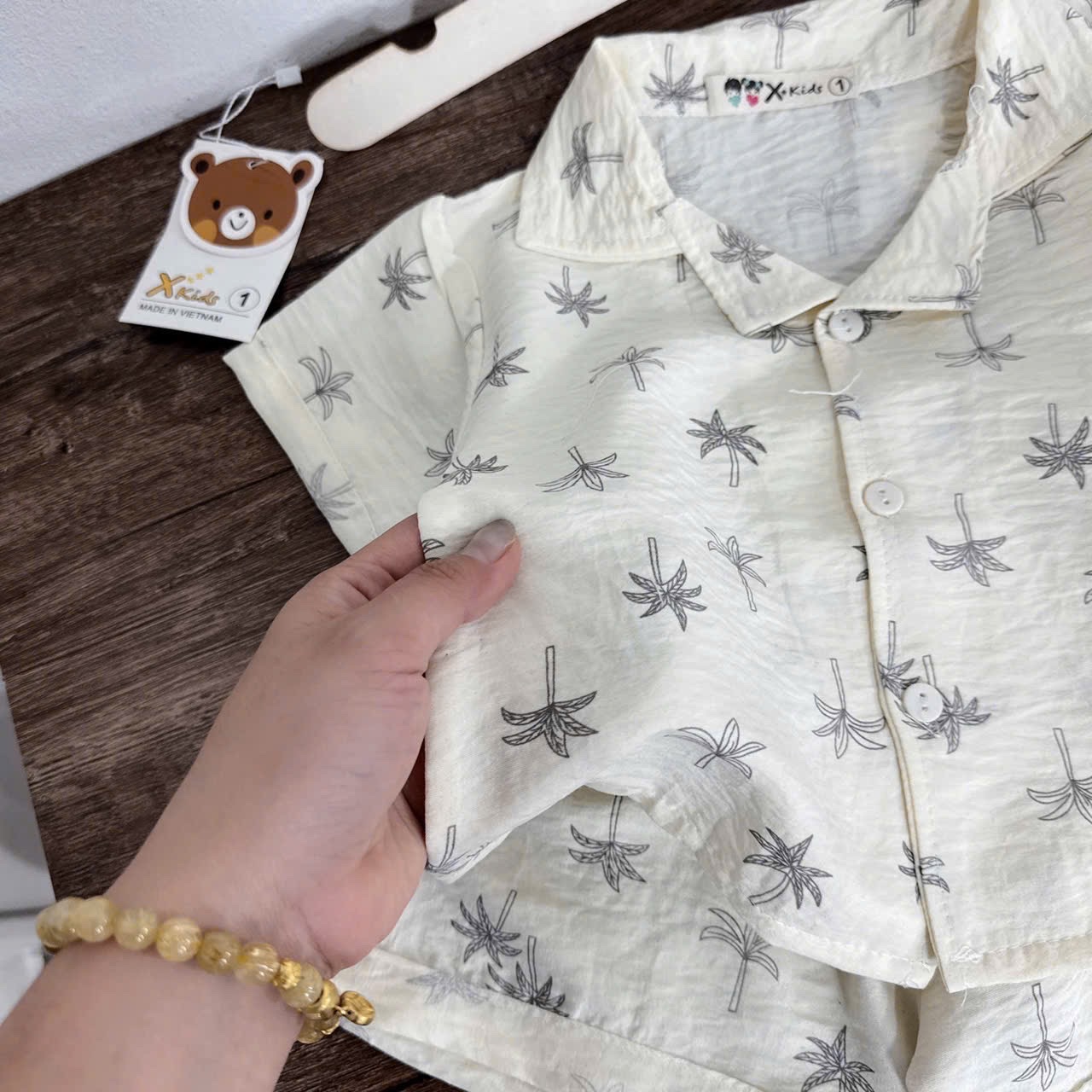 Sét bộ pzm cây dừa cho bé trai gái