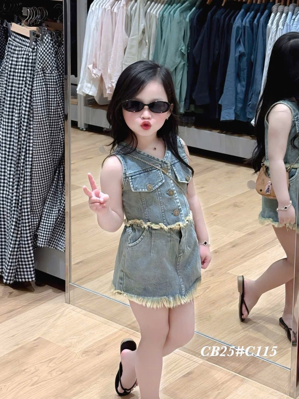 Sét bộ bò croptop cb bé gái