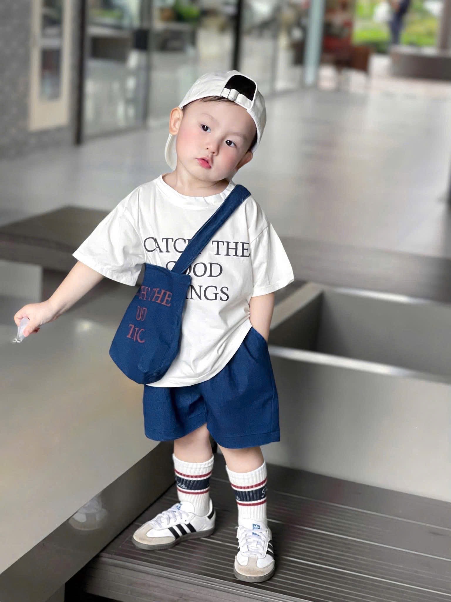 Sét bộ 3 chi tiết good thing quần bò bé gái