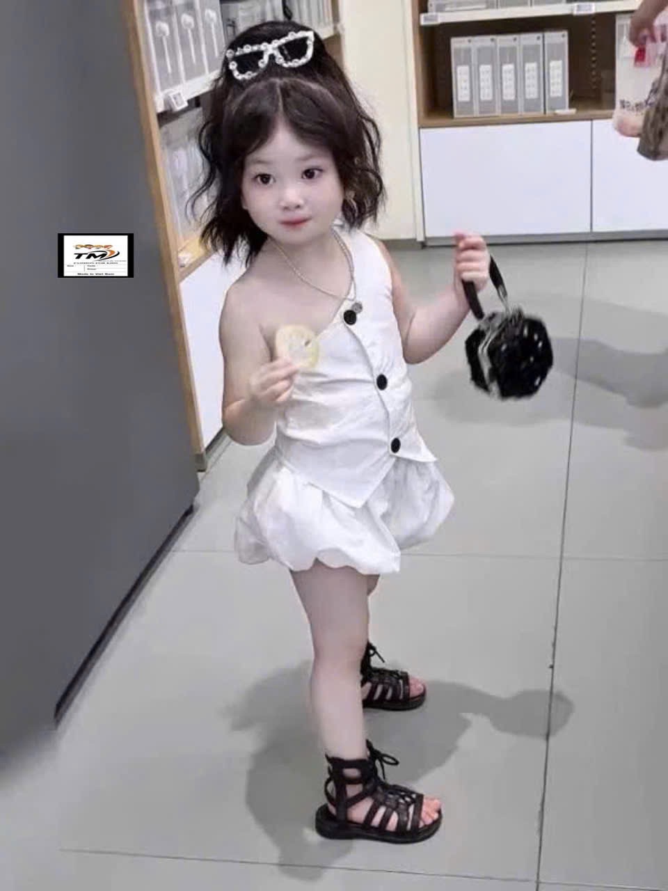 Sét bộ gió quần bồng bé gái