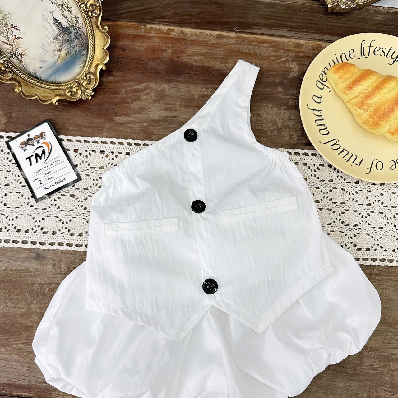 Sét bộ gió quần bồng bé gái