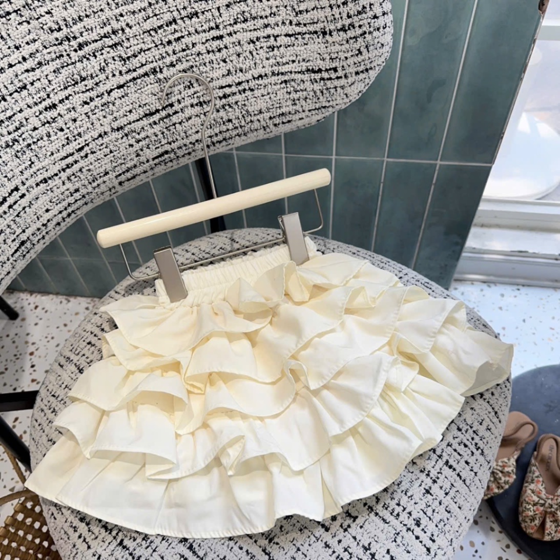 Sét ren sn 3 chi tiết bé gái