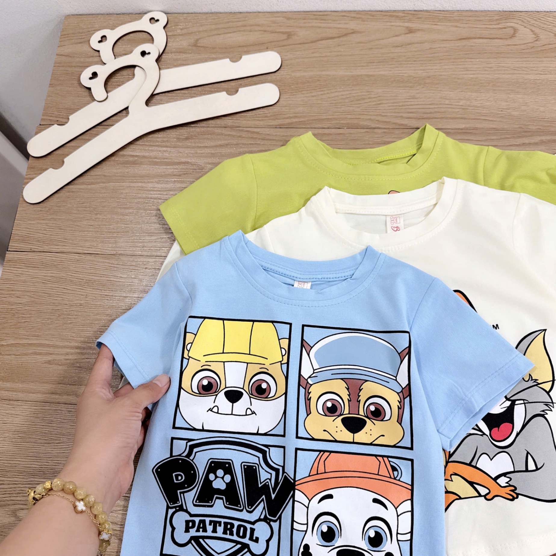 Sét 3b cotton hình cho bé trai