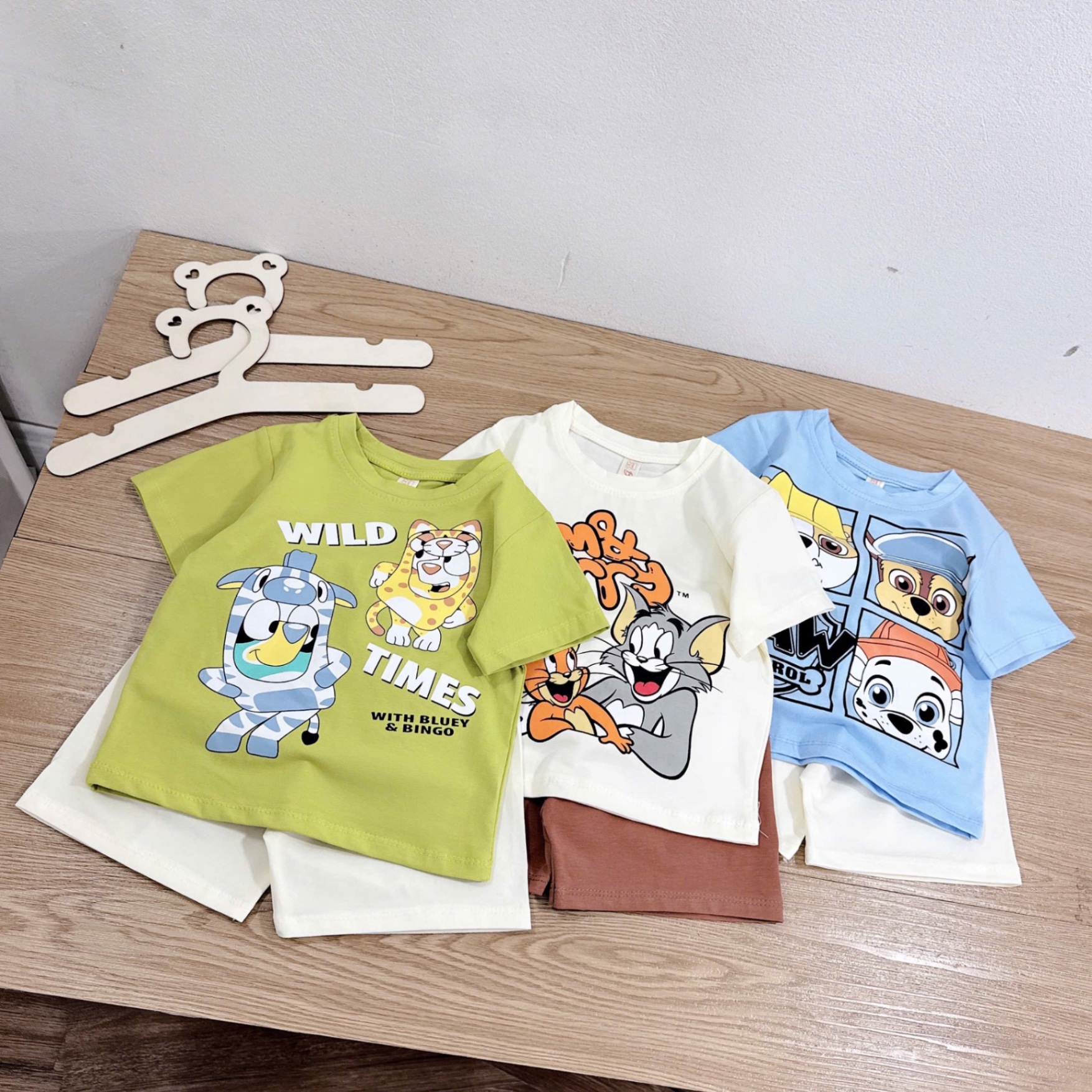 Sét 3b cotton hình cho bé trai