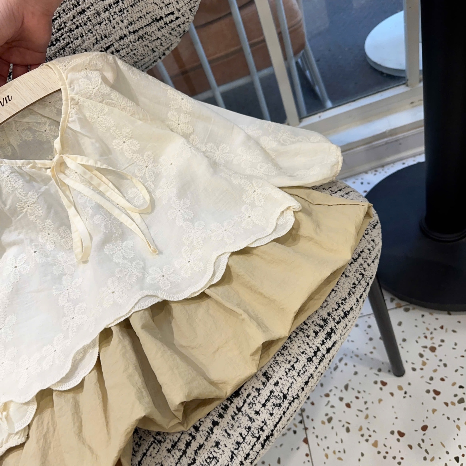 Sét áo ren boil cv bồng bé gái