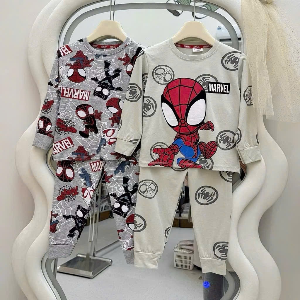 Sét 2 bộ dài tay siêu nhân bé trái