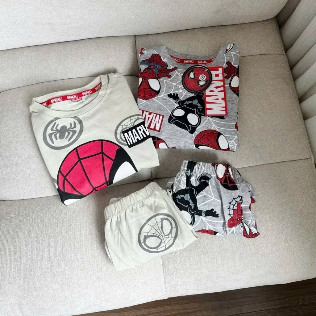 Sét 2 bộ dài tay siêu nhân bé trái