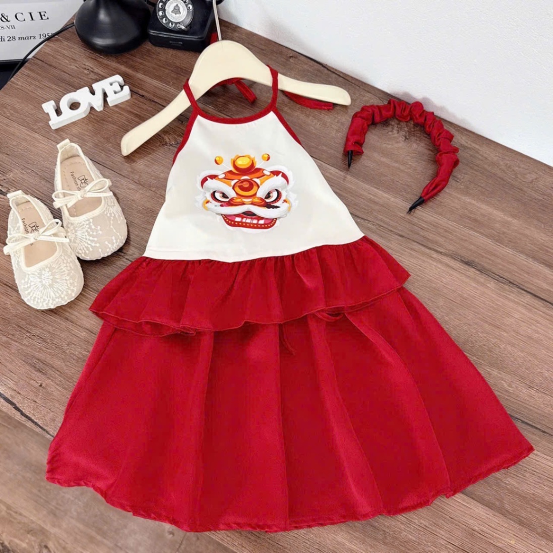 Sét đầu lân cho bé trai gái