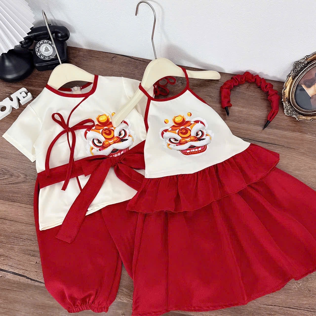 Sét đầu lân cho bé trai gái